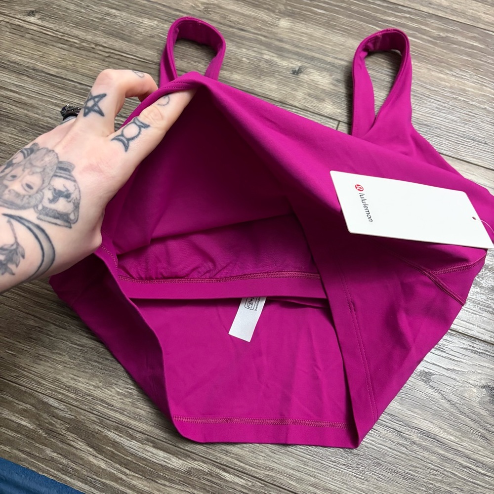 NWT Lululemon Align Tank Top (Ripened Raspberry) Size 12 - Picture 5 of 6